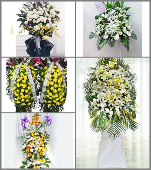 北京房山区周口店地区周口村白事花篮预定